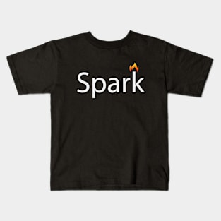 Spark sparking artistic design Kids T-Shirt